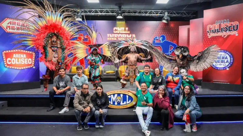 Mitos en el Ring: Club El Economista vivió una noche de mitología, lucha libre y orgullo mexicano