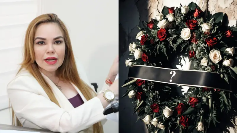 Lilly Téllez exige protección para Paola Gárate tras recibir corona fúnebre en Sinaloa