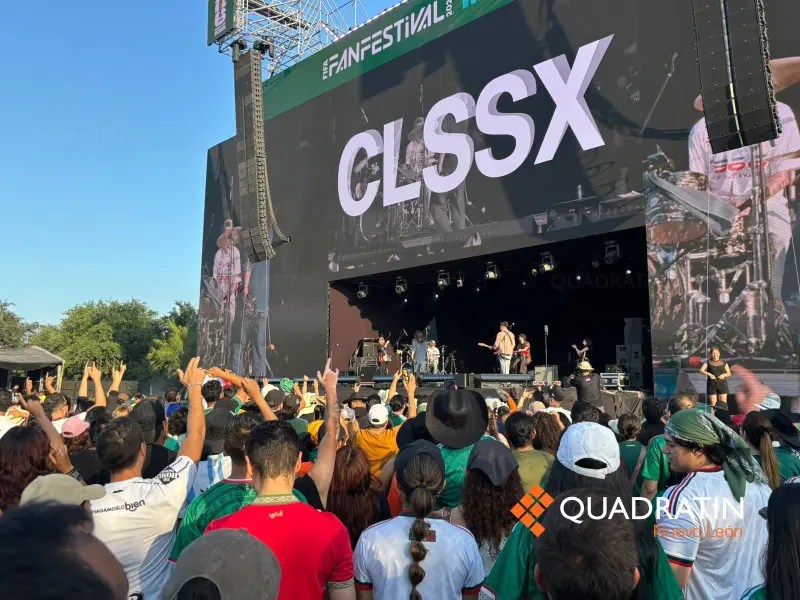 Enciende THE CLSSX el FIFA Fan Festival Monterrey