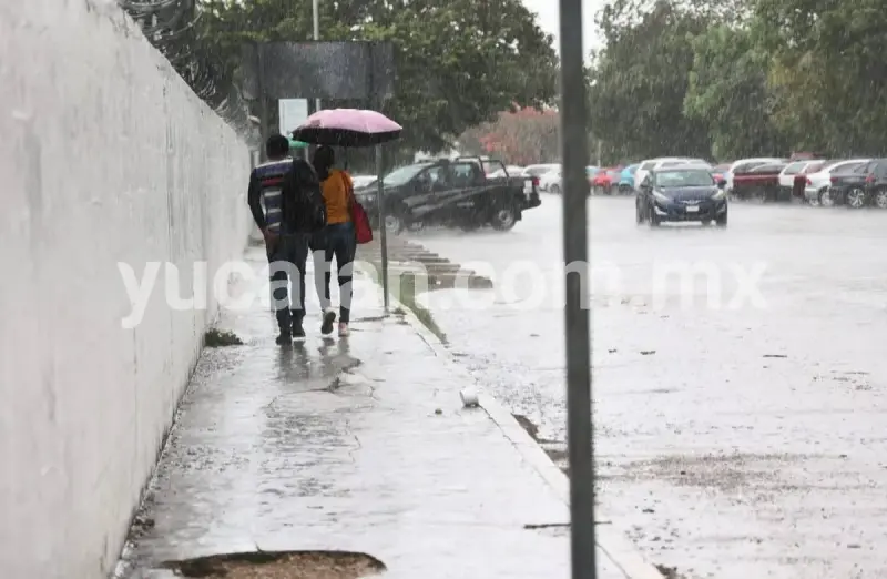 Se esperan lluvias fuertes vespertinas en la Península de Yucatán