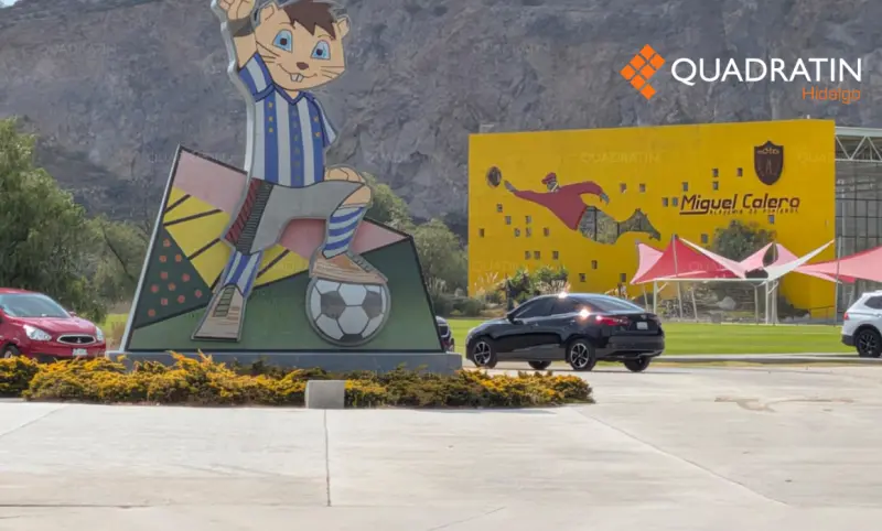 Construyó Club Pachuca cancha réplica del estadio Banorte para recibir a Sudáfrica