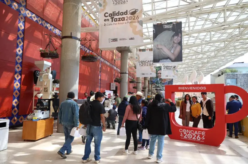 Inauguran la segunda edición de CONCAFÉ 2026 en Puebla