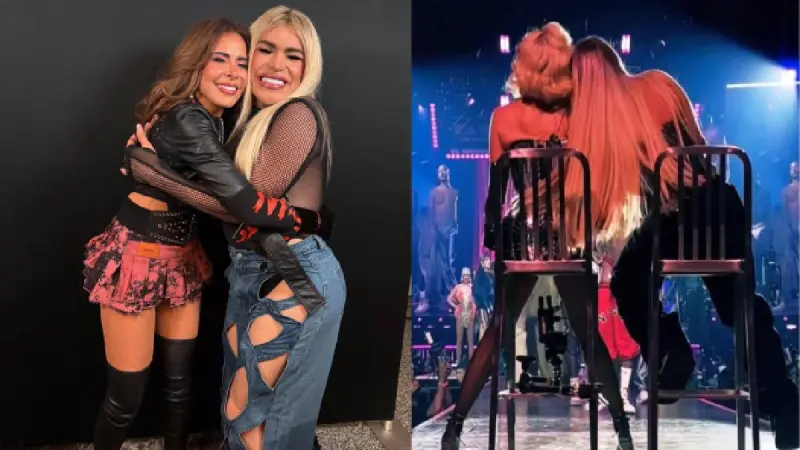 Wendy Guevara fue invitada especial a concierto de Gloria Trevi y habla de Madonna