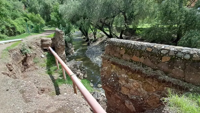 Denuncian abandono de 8 años y grave deterioro ecológico en Antiguo Camino a Marfil en Guanajuato