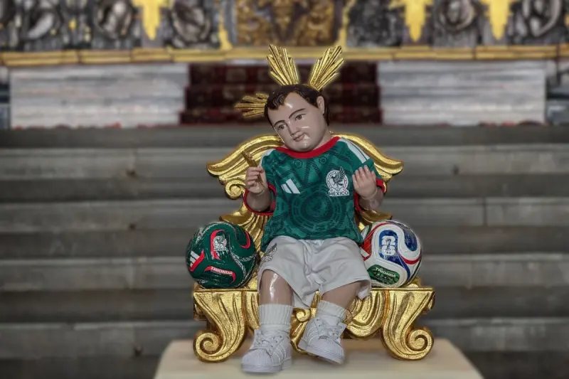 Niño Dios vestido de la Selección Mexicana: ¿Dónde verlo y qué representa? (FOTOS)