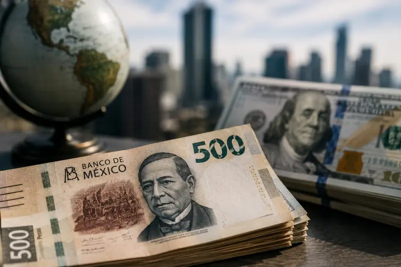 Peso cierra el semestre entre las monedas más fuertes del mundo