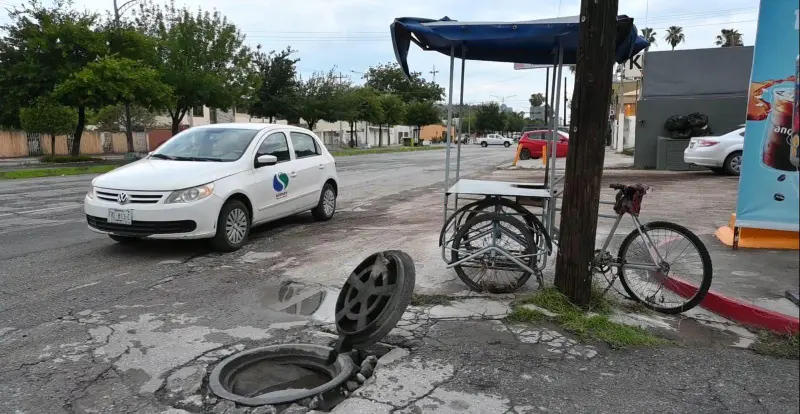 Lluvias históricas disparan reportes por drenajes colapsados en Monclova y Frontera