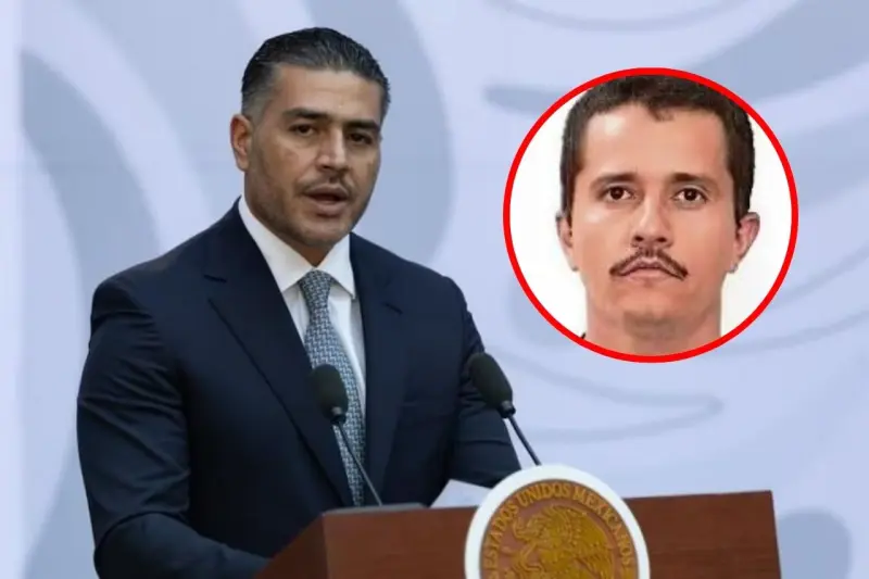 Harfuch revela presunto apoyo de ‘El Mencho’ a una facción de Los Chapitos; investigaciones apuntan a vínculos entre CJNG y Cártel de Sinaloa