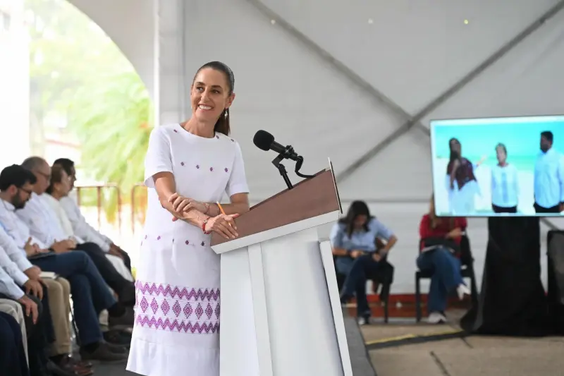 Sheinbaum anuncia inversión de 190 mil mdp en Veracruz