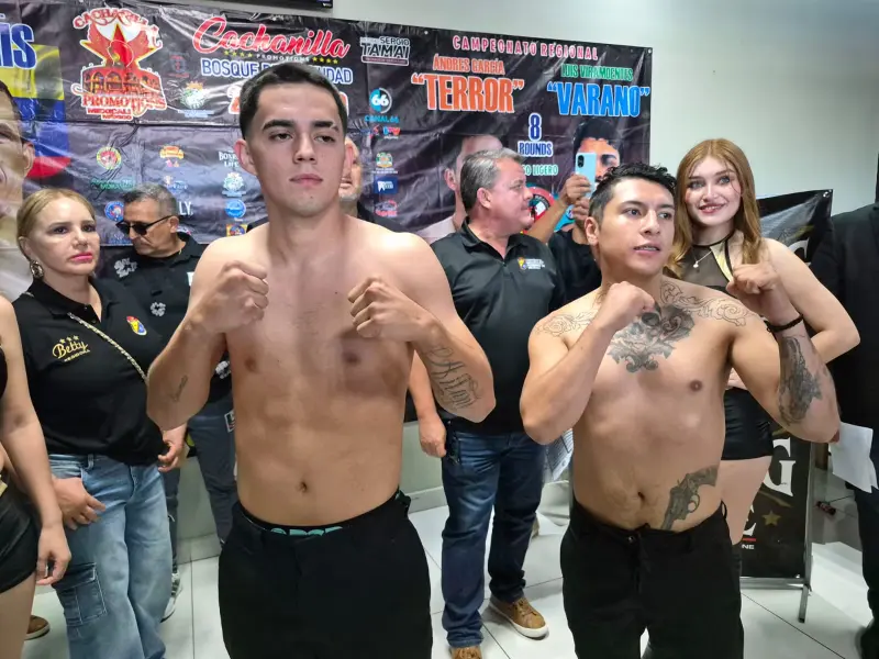 “Terror” García supera la báscula y está listo para la batalla
