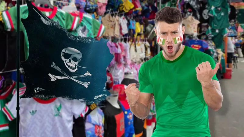 ‘Patitos’ y no como ‘Merlín’: ¿Cuántas playeras de la Selección Mexicana son piratas?