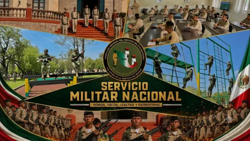 Los jóvenes mexicanos que cumplen 18 años deben tramitar su Cartilla del Servicio Militar Nacional a través de un proceso de cinco fases que determina si harán adiestramiento sabatino por seis meses o quedarán disponibles sin entrenamiento presencial