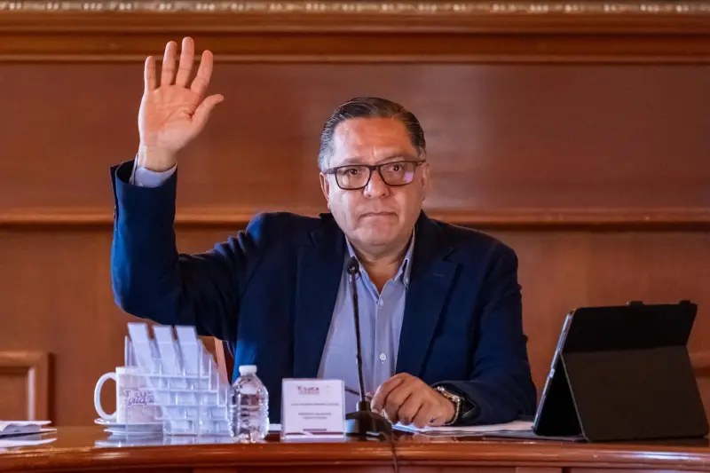 Evita Ricardo Moreno informar cifras de desaparecidos en Toluca