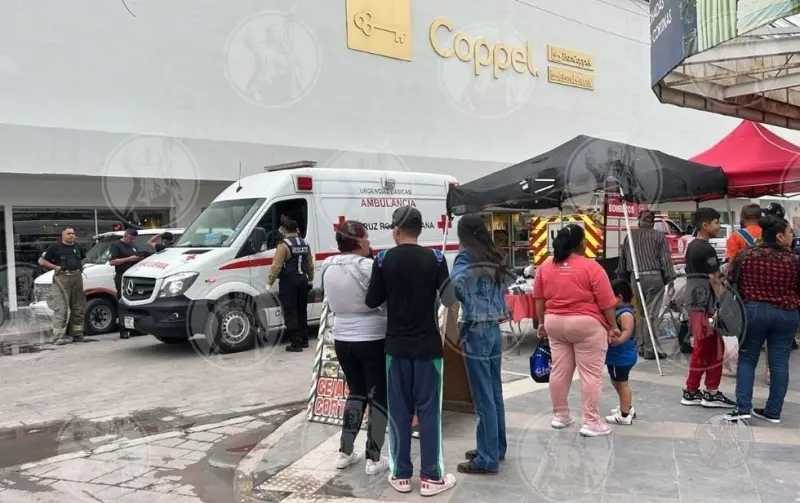 Fuga de gas en Coppel Ugarte deja tres lesionados