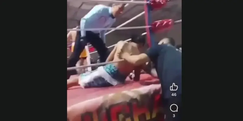 Permanece en estado crítico joven boxeador tras sufrir lesión cerebral durante pelea en Cuatro Ciénegas (video)