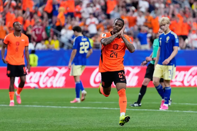 Países Bajos golea 5-1 a Suecia y toma el liderato del Grupo F en el Mundial 2026