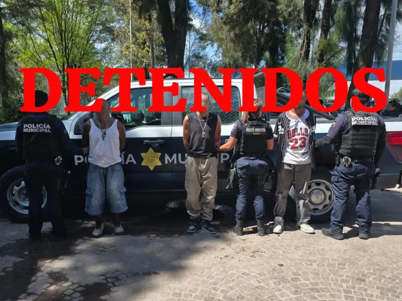 Denuncia por presunta venta de drogas moviliza a la policía; detienen a tres sujetos con múltiples dosis en Buenavista
