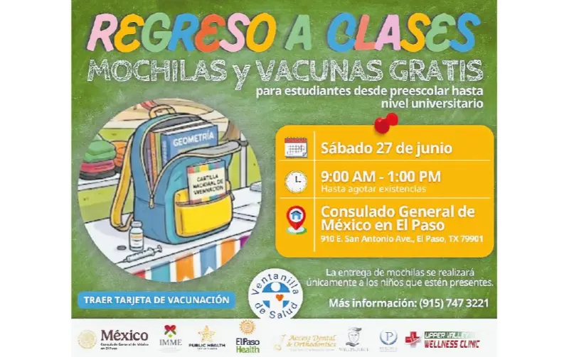 Ofrecerá Consulado diversos servicios en jornada sabatina