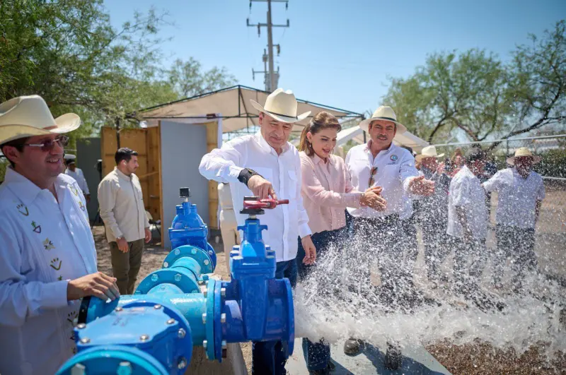 Sonora refuerza obras de agua para garantizar el abasto a familias y municipios afectados por la sequía