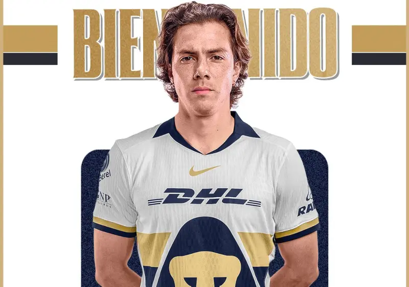 Sorprende Pumas con Sebastián Córdova