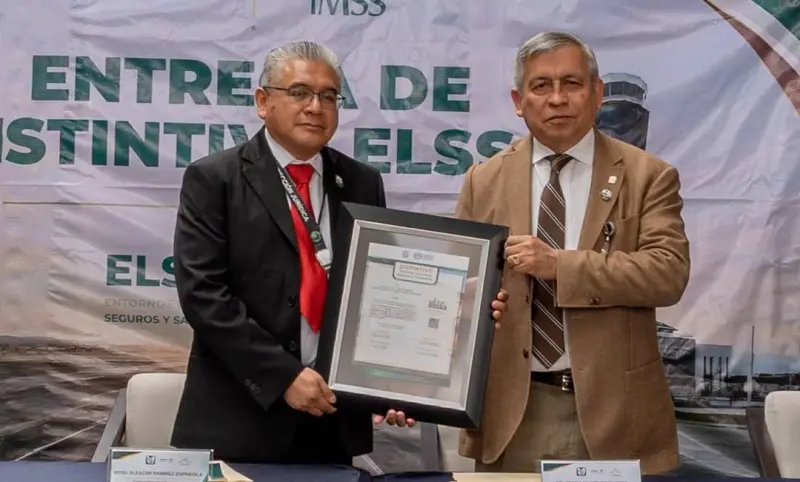Alcanza el AIFA la excelencia en seguridad laboral con el aval IMSS