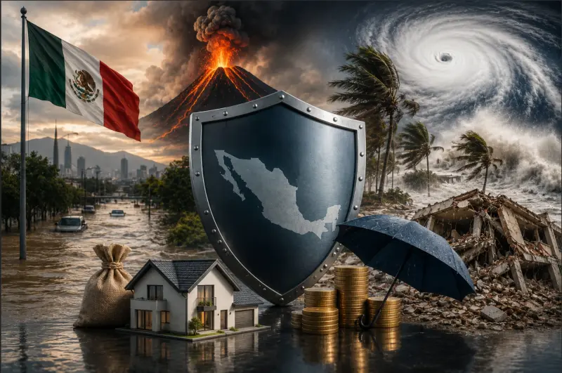 México se blinda ante huracanes, sismos e inundaciones con seguro millonario