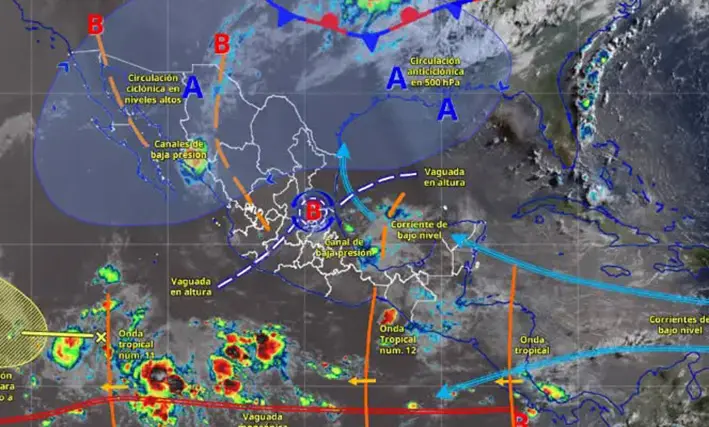Quintana Roo entre calor, viento y lluvias sorpresa este sábado