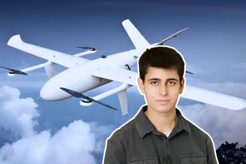 Un adolescente creó un superdrón de rescate usando su impresora 3D. Ahora tiene una beca de miles de dólares del gobierno de EE.UU.