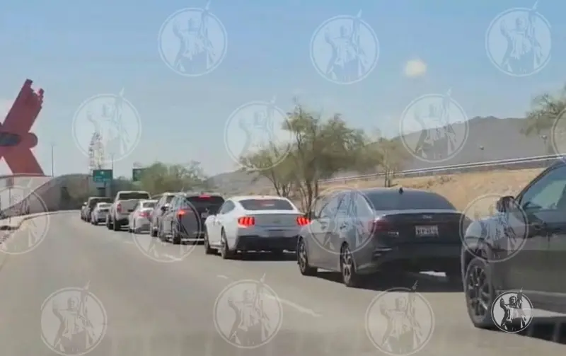Video: Bajan tiempos de espera en cruces; Libre aún a 90 minutos