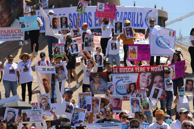 Se manifestarán en el mundial familias de personas desaparecidas