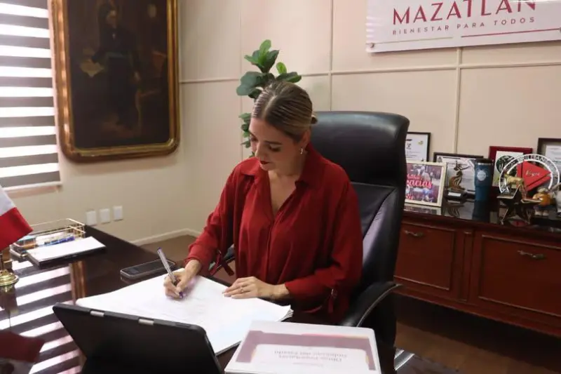 Anuncia Estrella Palacios en sus redes la solicitud de licencia para separarse como Alcaldesa de Mazatlán