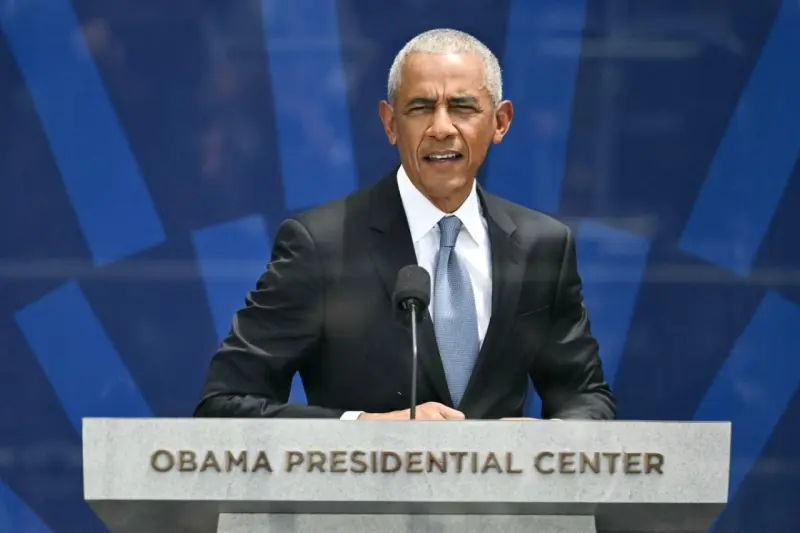 Barack Obama inaugura su museo en Chicago con todo los expresidentes vivos... salvo Trump
