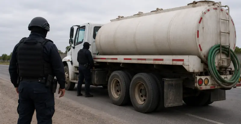 Sentencian a 12 años de prisión a hombre por transportar gasolina de procedencia ilícita en Querétaro
