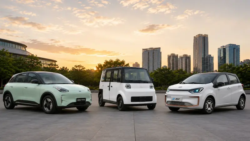 Olinia vs. los autos eléctricos más baratos del mercado: lo que ofrecen el JAC E10X y el Geely EX2