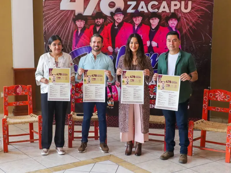 Anuncia Mónica Valdez celebración por el 478 aniversario de Zacapu