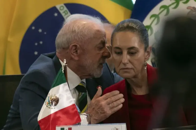 Sheinbaum y Lula defienden la no injerencia y fortalecen cooperación entre México y Brasil