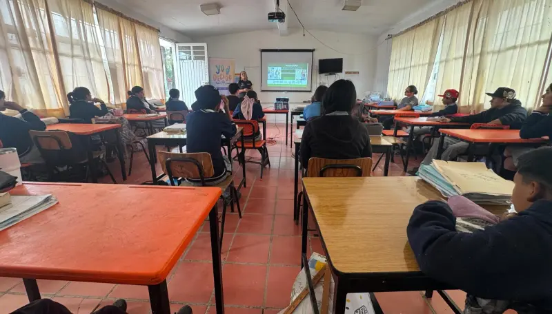 Llevan programa Alerta Verde a más de 600 estudiantes potosinos