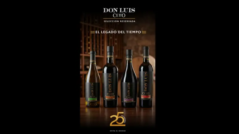 La evolución del vino mexicano contemporáneo celebra su primer cuarto de siglo con Don Luis Selección Reservada