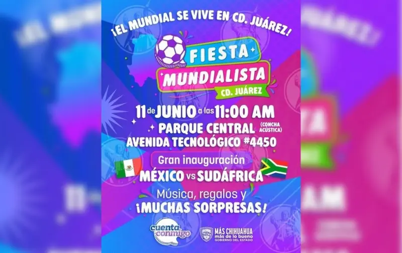 Invitan a ver el juego debut de México en el Parque Central