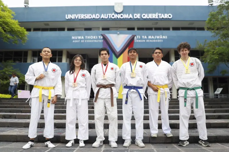 Kempokas de la UAQ brillan en Europa con 10 medallas