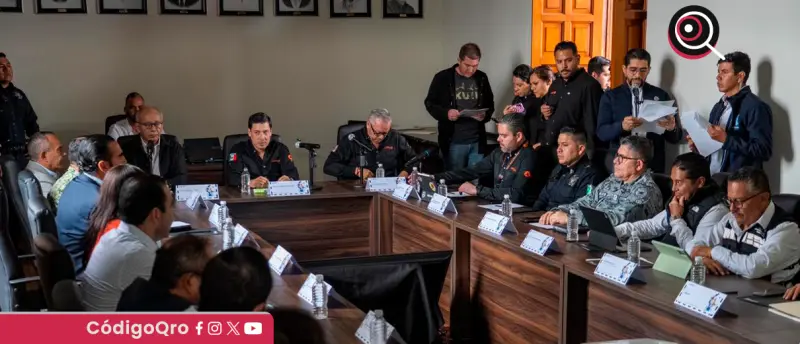 Monsalvo encabeza sesión de PC; presenta estrategia para temporada de lluvias