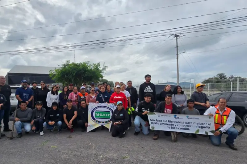 Sociedad y Gobierno de San Juan del Río se unen en jornada de reforestación