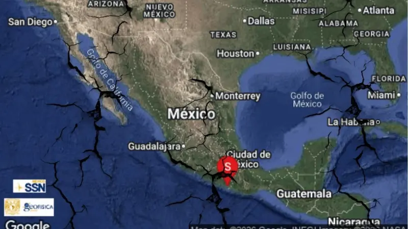 ¿Dónde fue el epicentro del sismo que se sintió en la CDMX? Esto se sabe del temblor de hoy