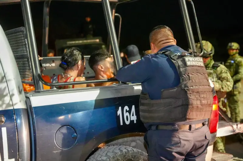 Detienen a 35 personas durante operativo conjunto de vigilancia en Ramos Arizpe