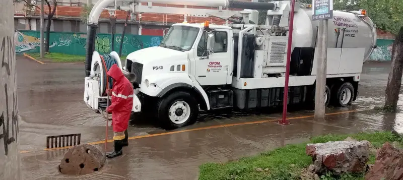 Provocan lluvias encharcamientos en San Juan Ixhuatepec