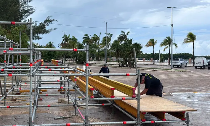 Golazo visual: Cancún prende su megapantalla gigante en Tajamar