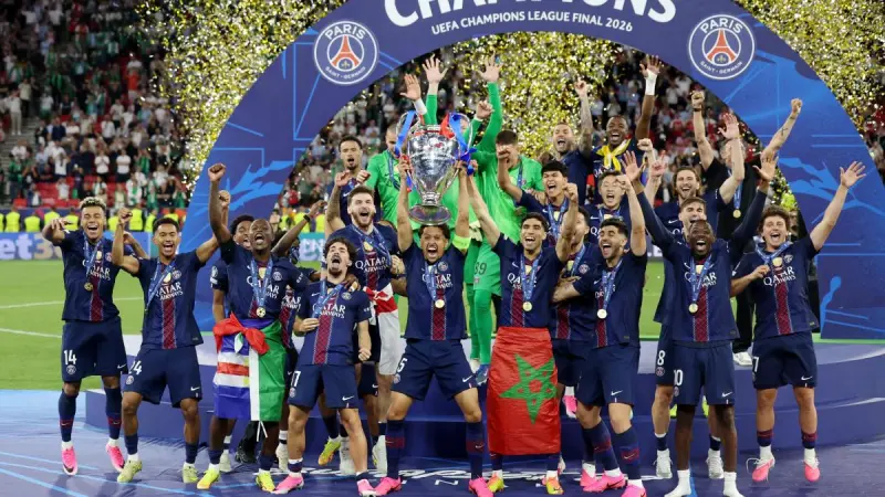 PSG presume múltiples récords junto a bicampeonato de Champions