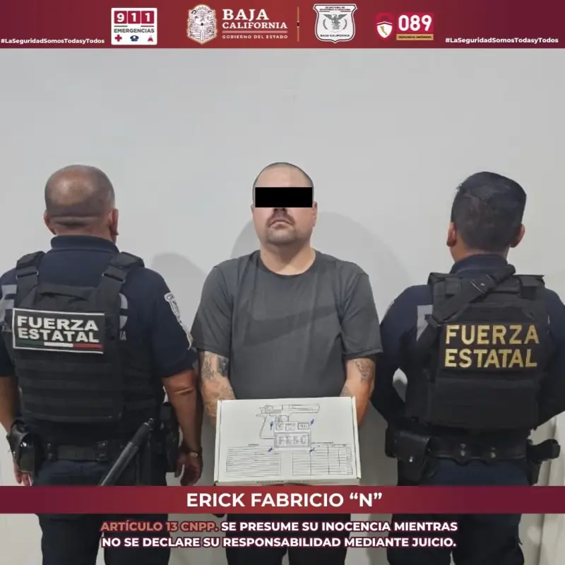 Sorprenden a hombre operando un dron cerca del muro fronterizo en Tecate