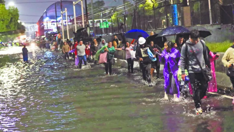 CDMX activa Alerta Amarilla por lluvias fuertes y granizo en 12 alcaldías este jueves
