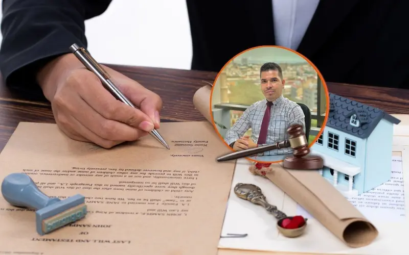 Luis Rodríguez, abogado experto, advierte a los herederos: “Un testamento por sí solo no transfiere la propiedad; se requiere un juicio sucesorio testamentario para transferir los bienes al heredero”